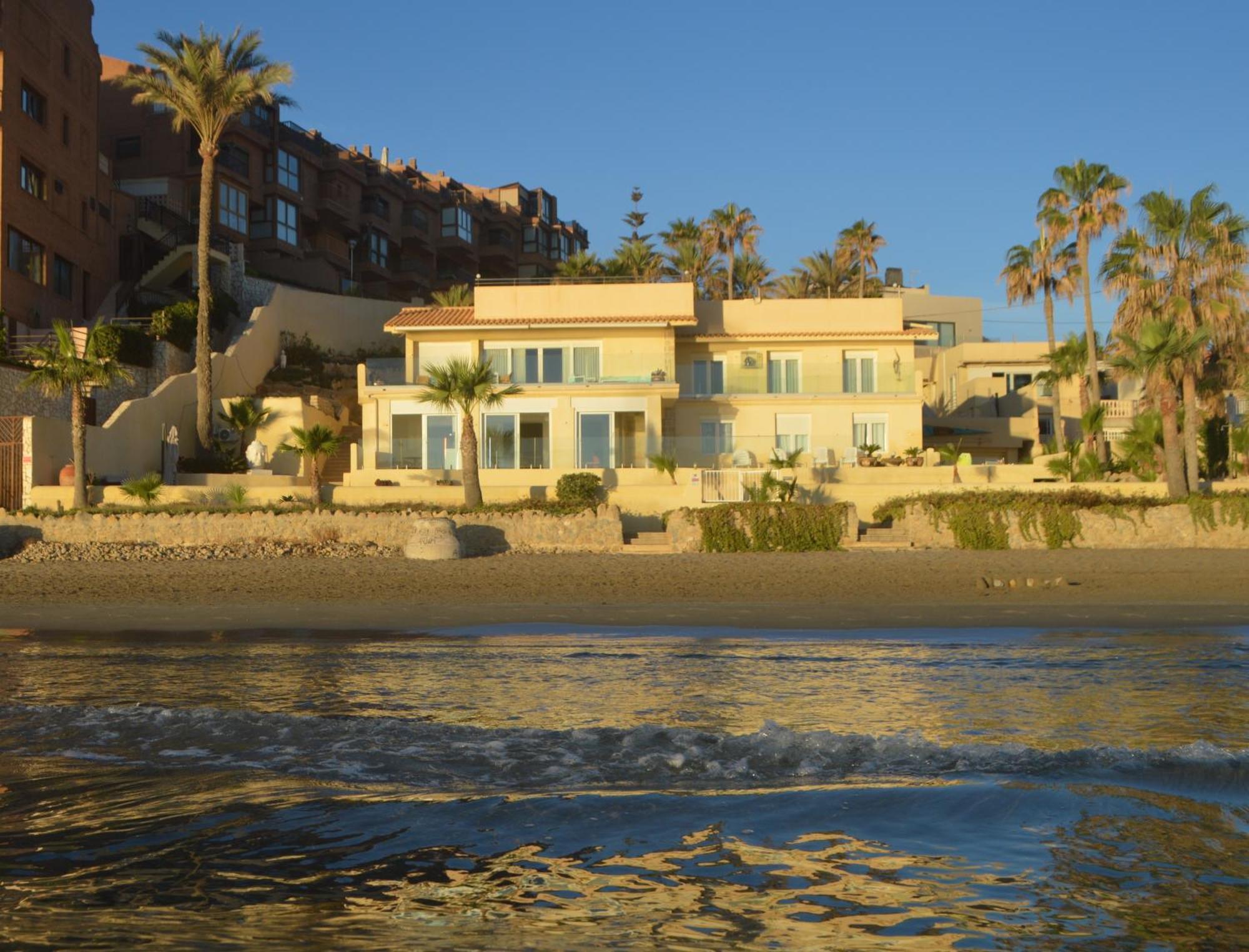 Maravilloso Apartamento Amanecer Cabo A Pie De Playa Y Mar En Chalet Roquetes Alicante Exterior photo
